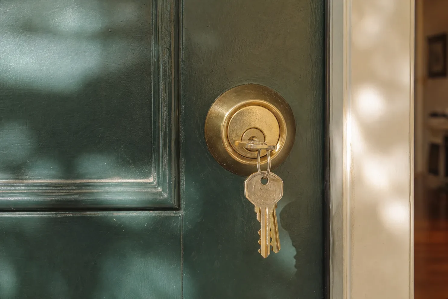 Euro cylinder lock and new keys during a rekey, Apex, NC